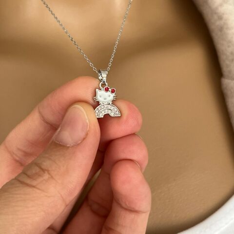 ÇELİK KIZ ÇOCUK KOLYE