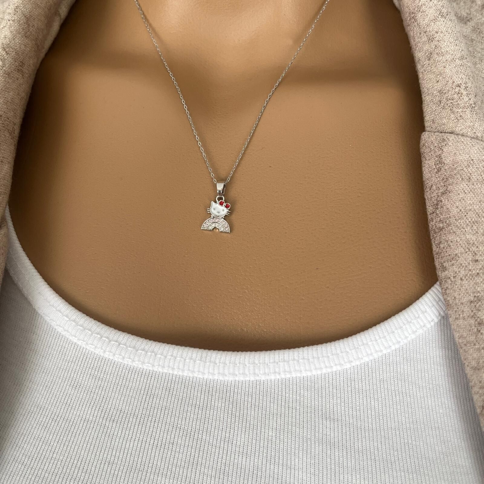 ÇELİK KIZ ÇOCUK KOLYE