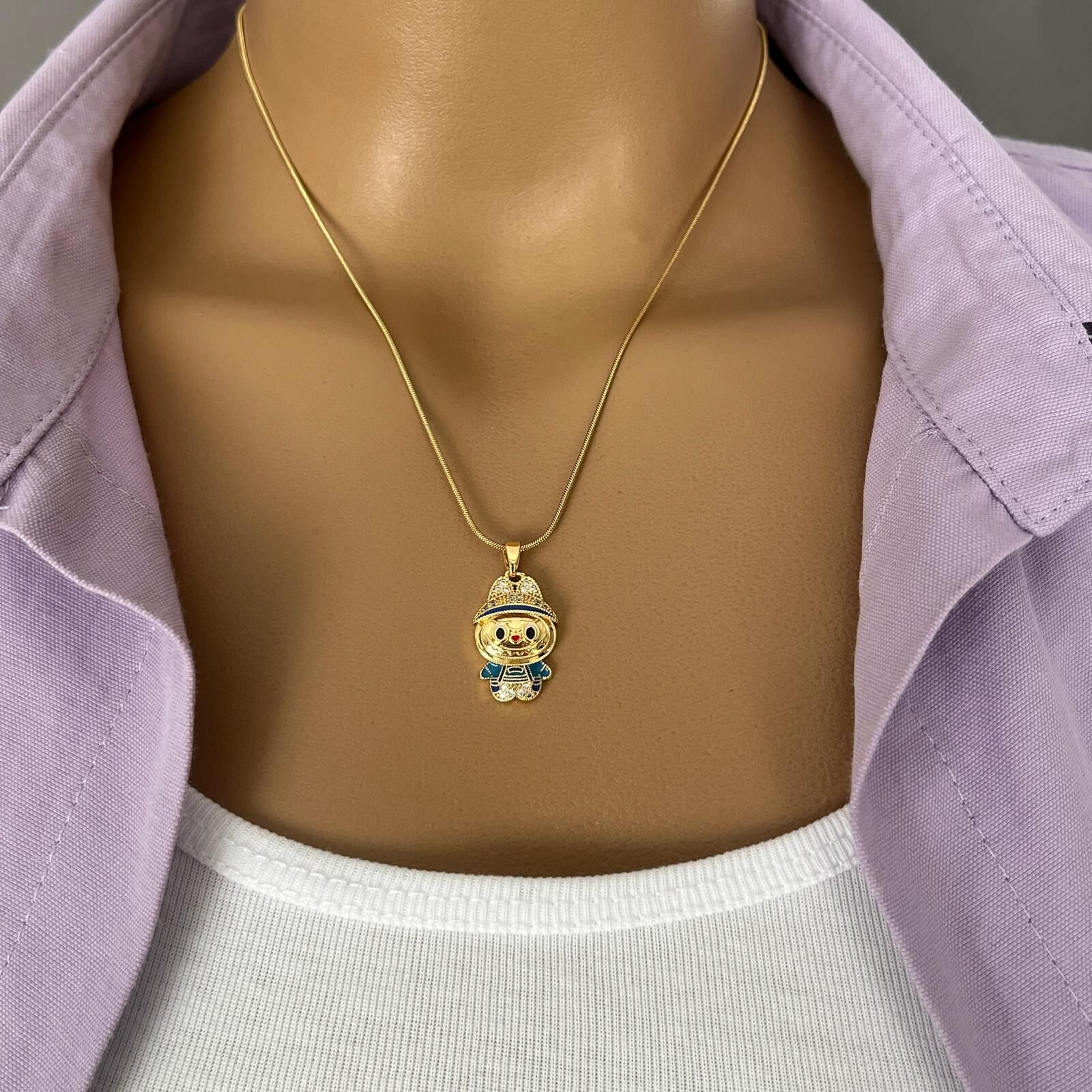 ÇELİK KIZ ÇOCUK KOLYE