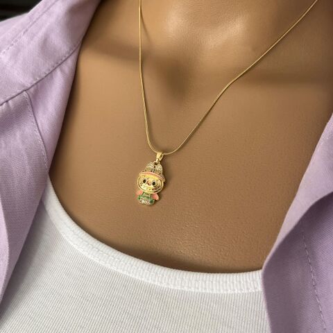 ÇELİK KIZ ÇOCUK KOLYE