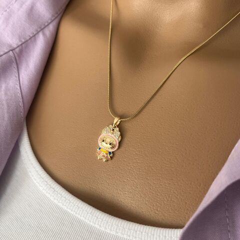 ÇELİK KIZ ÇOCUK KOLYE