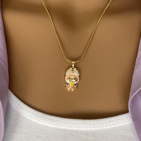 ÇELİK KIZ ÇOCUK KOLYE