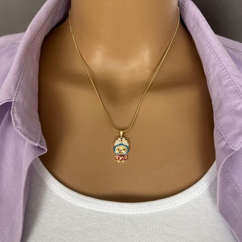 ÇELİK KIZ ÇOCUK KOLYE