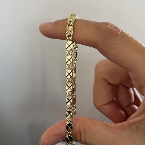 XUPİNG ZİNCİR 14 AYAR GÖRÜNÜMLÜ 50 CM