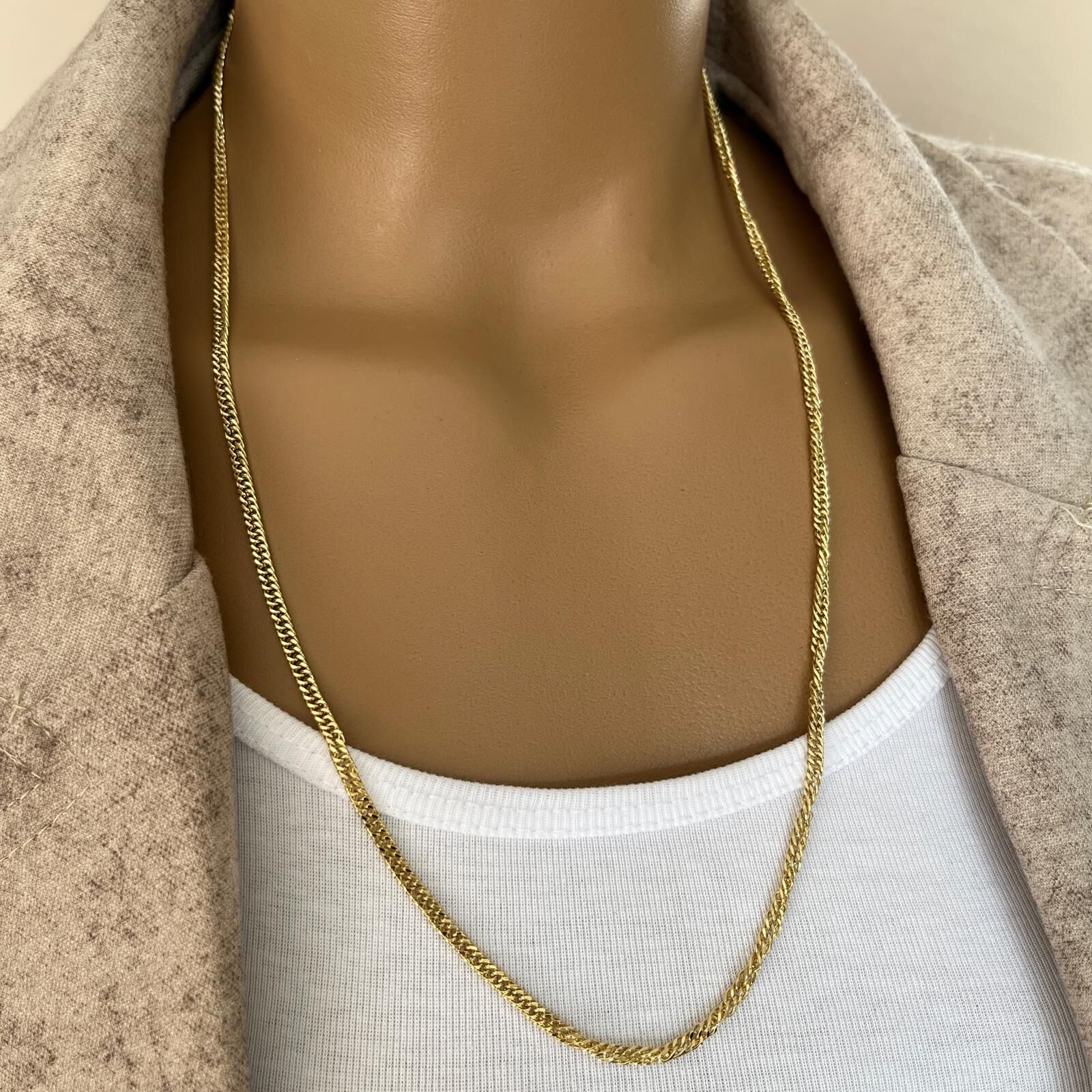 XUPİNG ZİNCİR 14 AYAR GÖRÜNÜMLÜ 60 CM