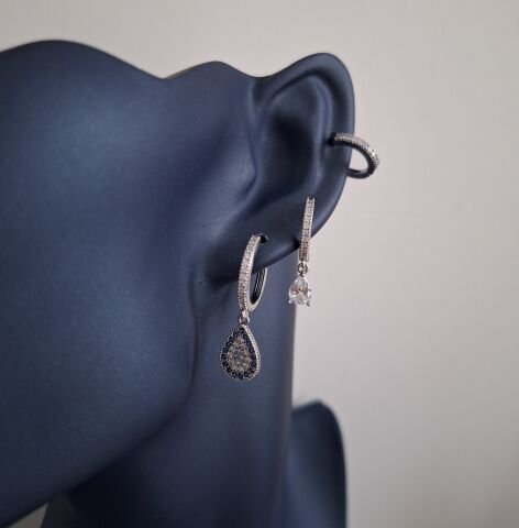 XUPİNG 3'LÜ KÜPE GÜMÜŞ RENK