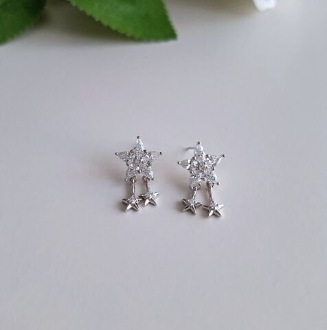 YILDIZ XUPİNG KÜPE GÜMÜŞ RENK