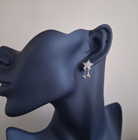 YILDIZ XUPİNG KÜPE GÜMÜŞ RENK