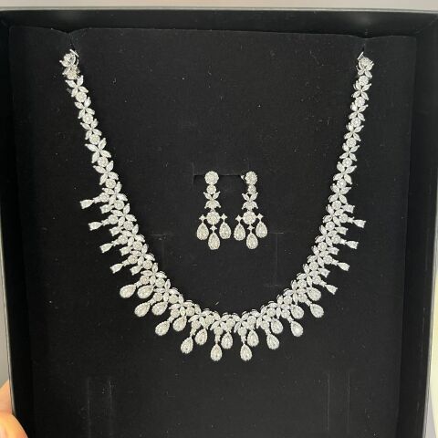 PIRLANTA MONTÜR GERDANLIK SET