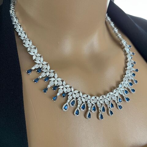 PIRLANTA MONTÜR GERDANLIK SET