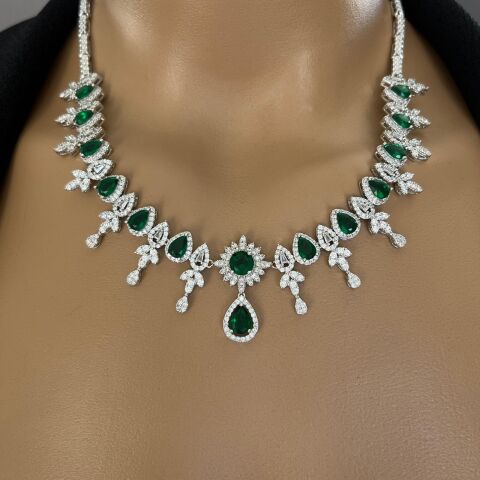 PIRLANTA MONTÜR GERDANLIK SET