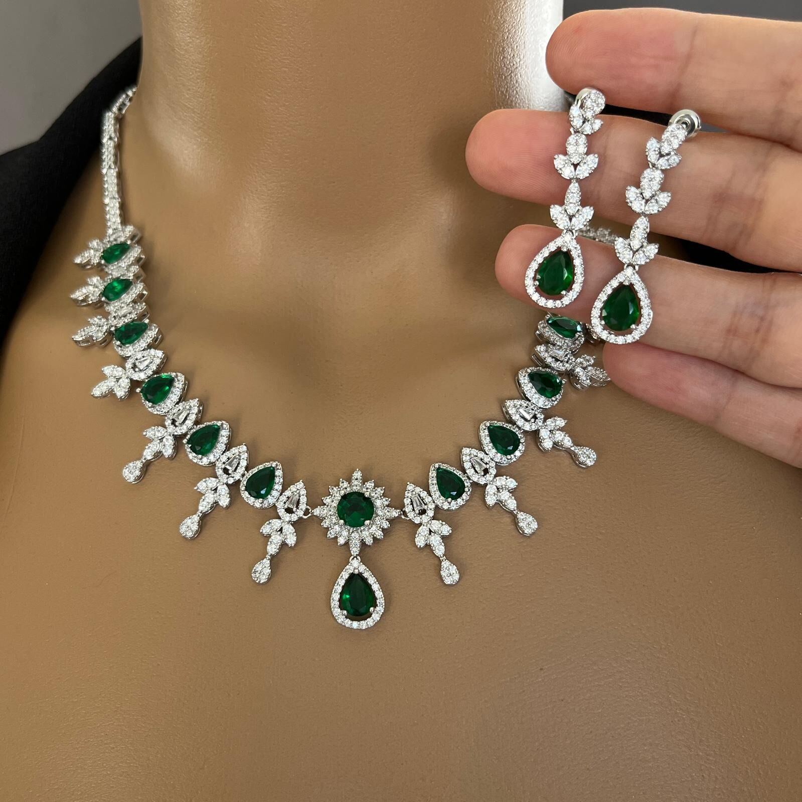 PIRLANTA MONTÜR GERDANLIK SET