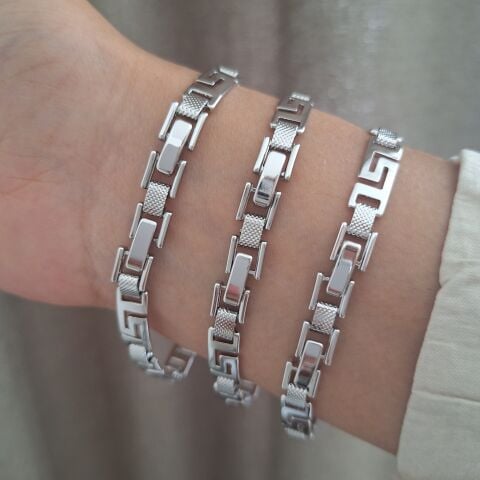 GÜMÜŞ RENK XUPİNG BİLEKLİK