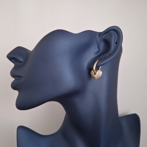 KALP DETAYLI XUPİNG KÜPE