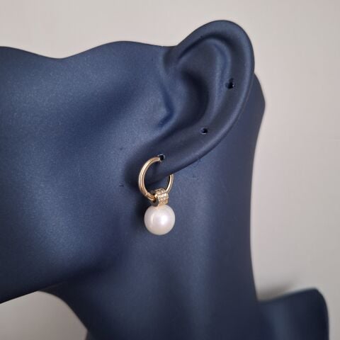 İNCİ DETAYLI XUPİNG KÜPE