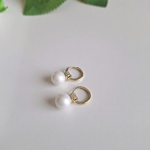 İNCİ DETAYLI XUPİNG KÜPE