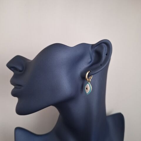 14 AYAR ALTIN RENGİ XUPİNG KÜPE