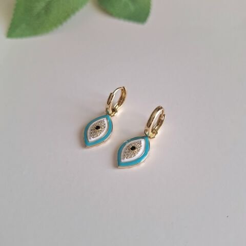 14 AYAR ALTIN RENGİ XUPİNG KÜPE