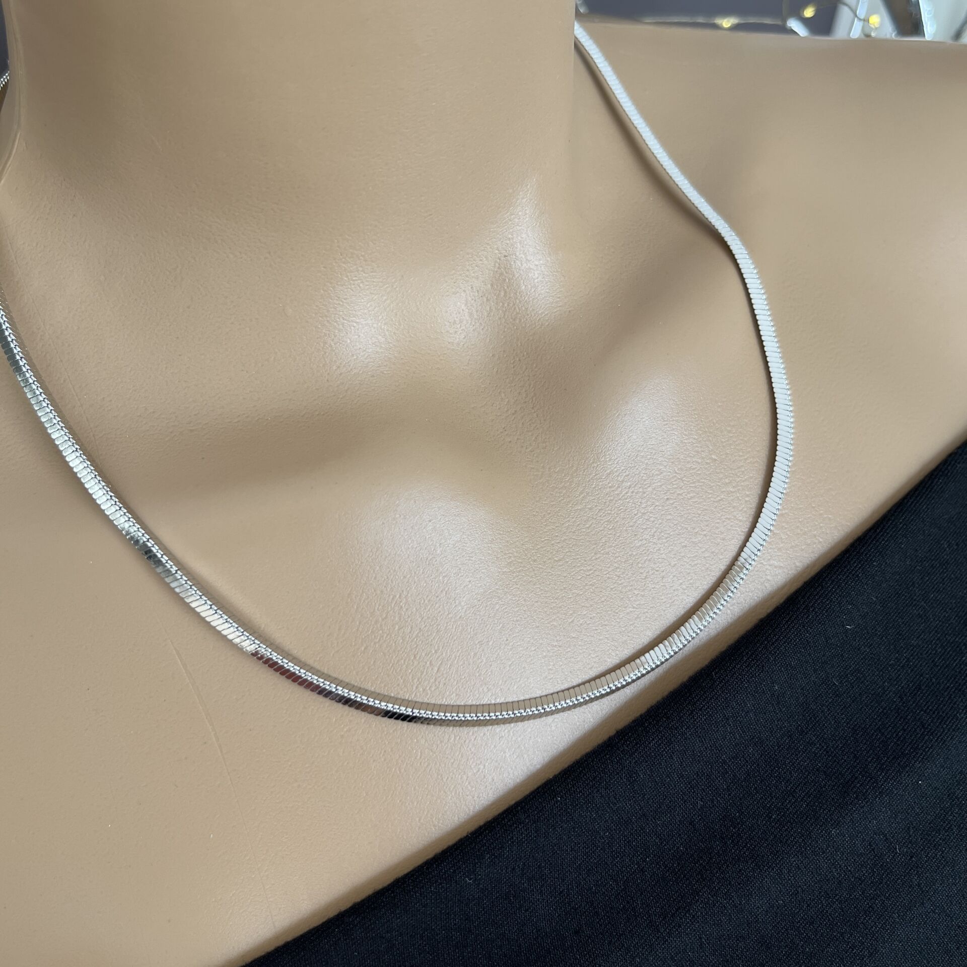 XUPING KOLYE 50 CM GÜMÜŞ RENK