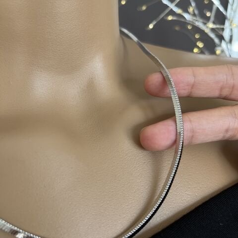 XUPING KOLYE 50 CM GÜMÜŞ RENK