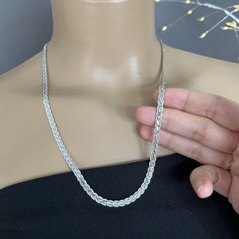 XUPING ZİNCİR 55 CM GÜMÜŞ RENK