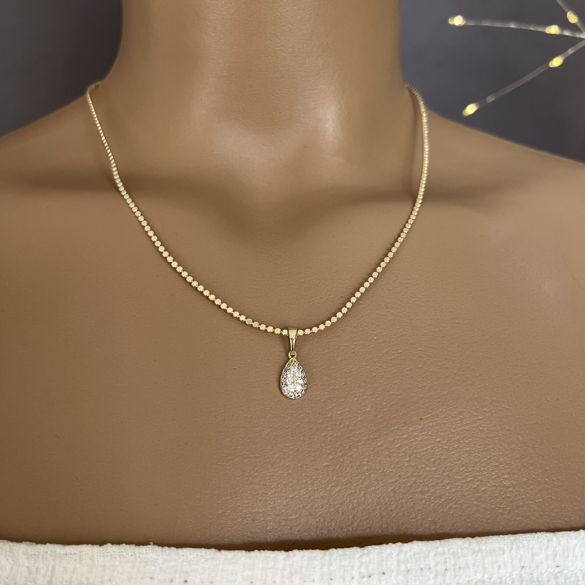 XUPING MİNİK DAMLA KOLYE 45 CM