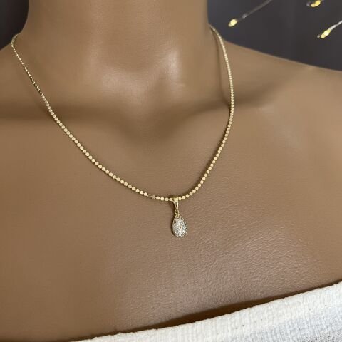 XUPING MİNİK DAMLA KOLYE 45 CM